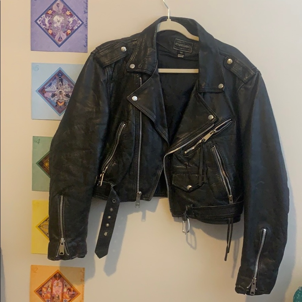 Vintage leather jacket